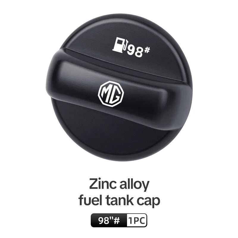Car Zinc Alloy Fuel Tank Cap Dustproof Petrol Cover Accessories For Morris Garages MG 3 5 6 7 HS ZS GS Hector TF GT ZR RX5 RX8