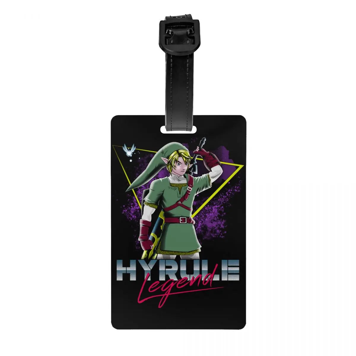 Custom The Legend Of Zeldas Luggage Tag Privacy Protection Anime Game Baggage Tags Travel Bag Labels Suitcase