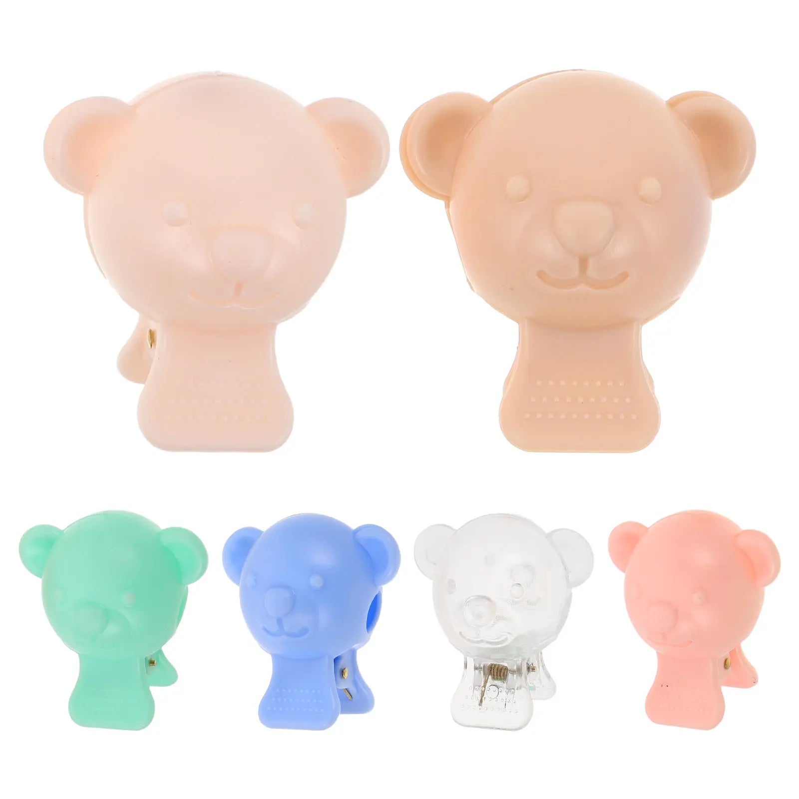 6Pcs Toothbrush Head Protective Covers Cute Cartoon Clip-on Travel Case Portable Caps for Kids Adults Bathroom Travel Use