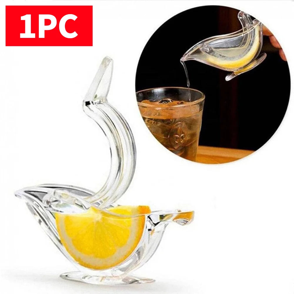 6PCS/3PCS/1PC bird shaped manual lemon juicer, suitable for manual juicers of various fruits