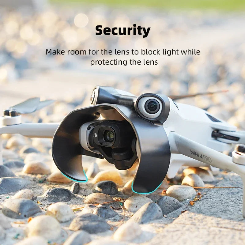 Anti-glare Lens Hood For DJI MINI 4 PRO,Camera Sunshade Gimbal Lens Protective Guard Quickly Release Drone Accessories