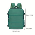 Large Capacity Travel Backpack with Shoe Compartment, 16-Inch Laptop Daypack, Multi-Pocket Casual Bag for Weekend Trips