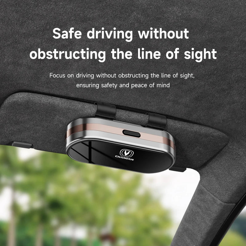 ABS Electroplating Process Car Sunshade Glasses Case For Changan CS95 CS85 CS75 CS55 CX20 CS35 CS15 CX70 EADO 2018 2019 2020