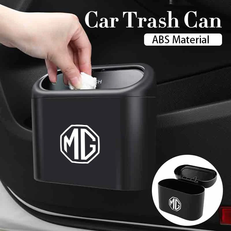 Car Door Trash Can Garbage Case Waste Tools Storage Box Accessories For Morris Garages MG 3 5 6 7 HS ZS GS Hector TF GT ZR RX5
