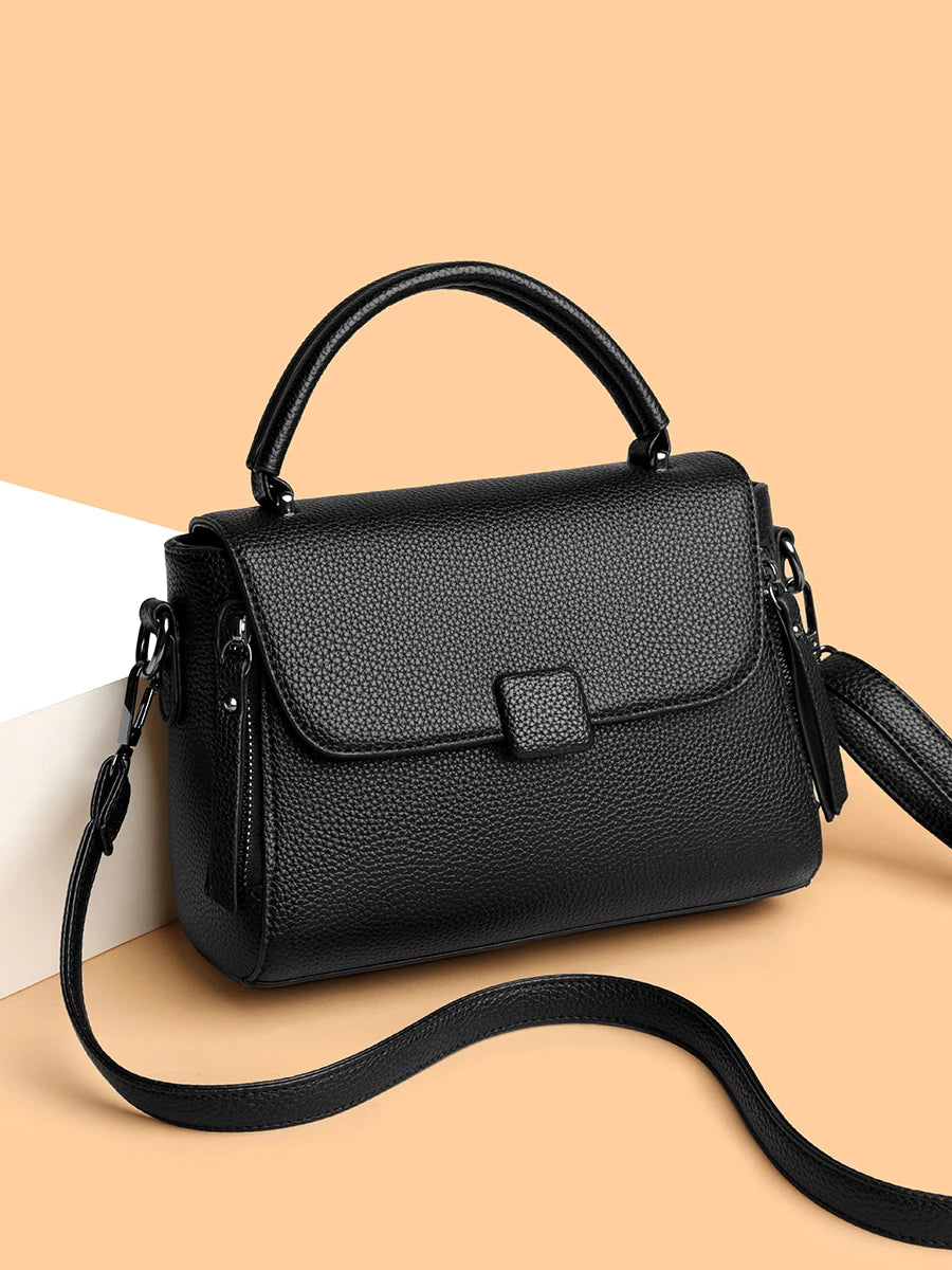 Fashionable Unique Design Women's Handbag Spring New High Aesthetic Value Saddle Bag Single Shoulder Crossbody Small Bag