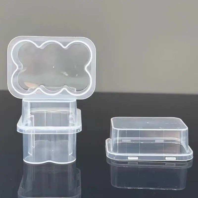 3mL Peptide Vial Case Plastic Microtube Storage Box Stackable Clear Freezer Tube Box Refrigerator Organizer Diabetic Supplies
