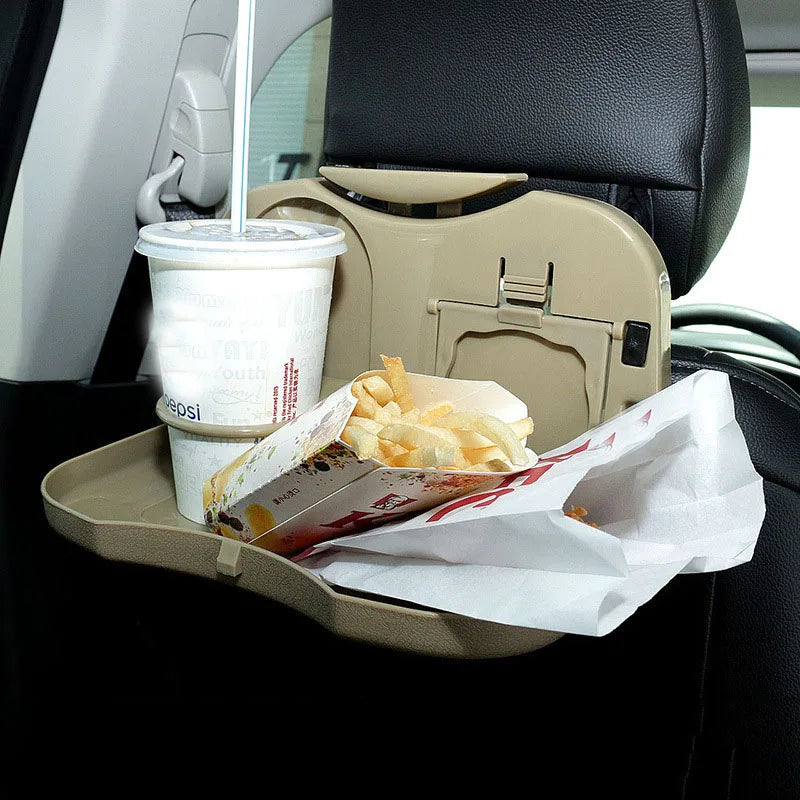 1Pc Folding Universal Car Bracket for Food Tray Drink Holder Auto Back Rear Seat Table Tray Phone Holder Car Storage Box