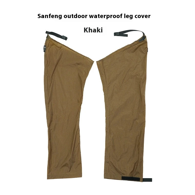3F UL GEAR Outdoor Waterproof Leg Cover Approximately 79g with Adjustable Rain Proof Wear Resistant Tear Resistant Portable