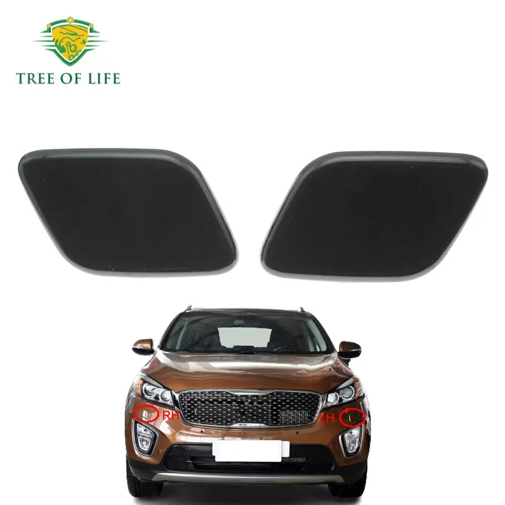 For KIA Sorento UM 2015 2016 2017 2018 New Right&Left Front Headlight Washer Nozzle Headlamp Cleaning Spray Pump With Cover Cap