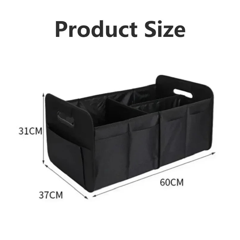 Car Storage Box, Trunk Storage Box, Oxford Cloth Storage Box, Large Capacity, Foldable