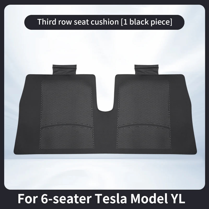 For 6-seater Tesla Model YL car seat cushion, Model Y L front and rear seat cushion, seat back cushion, seat protection cushion