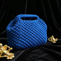 French Style Handmade Crochet Beach Bag Bohemian Tote Women Summer Vacation Casual Shoulder Handbag Luxury Design Large Capacity