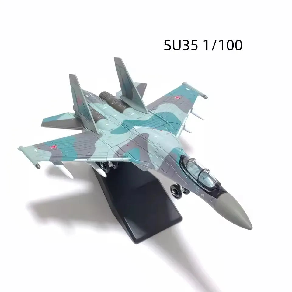 F-18 S-57 F-35 Fighter Jet Quick Assembly Model Kit Plastic Fun Toy Airplane Assembly Model with Stand Kids Gift Suitable