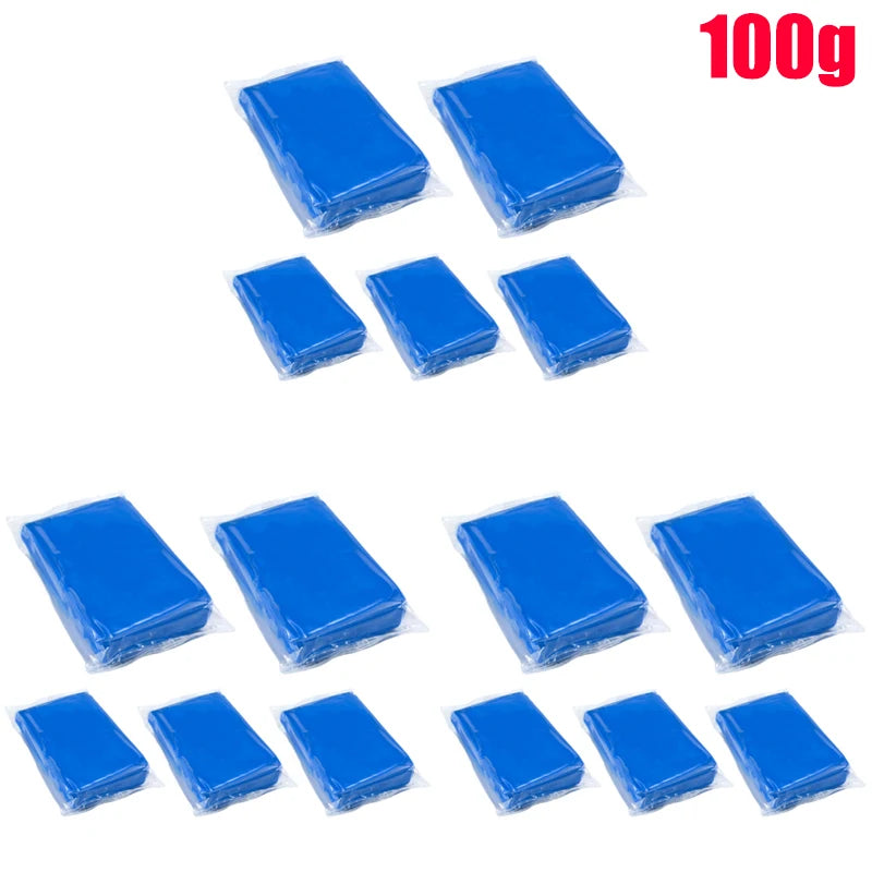 1-10Pcs Car Cleaning Clay Bar Washing Mud Car Detailing Waxing Polish Treatment Fine Grade Auto Detailing Cleaner Tool