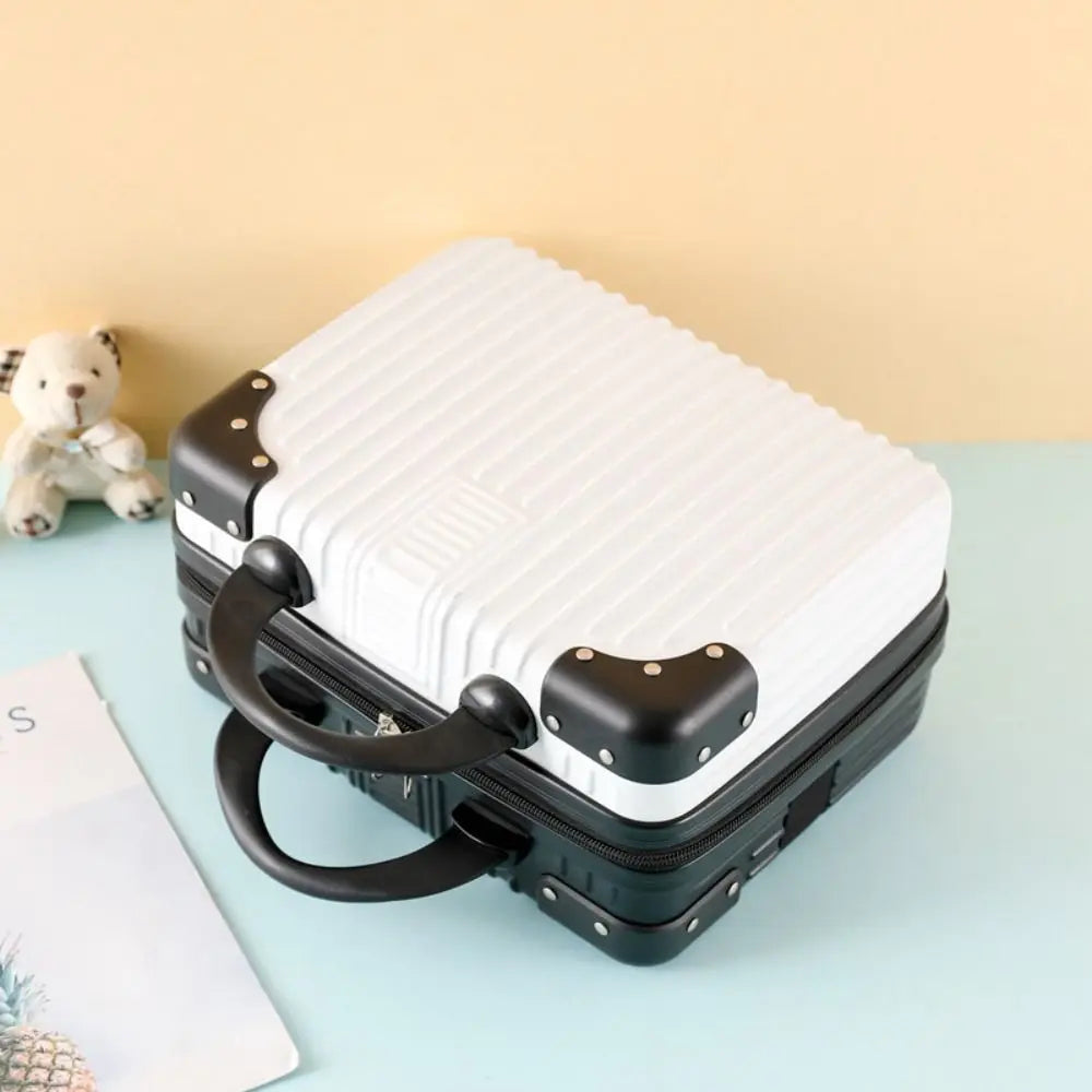 14 Inches Short Trip High Quality Make Up Travel Bags Women Suitcases Luggage Mini Suitcase