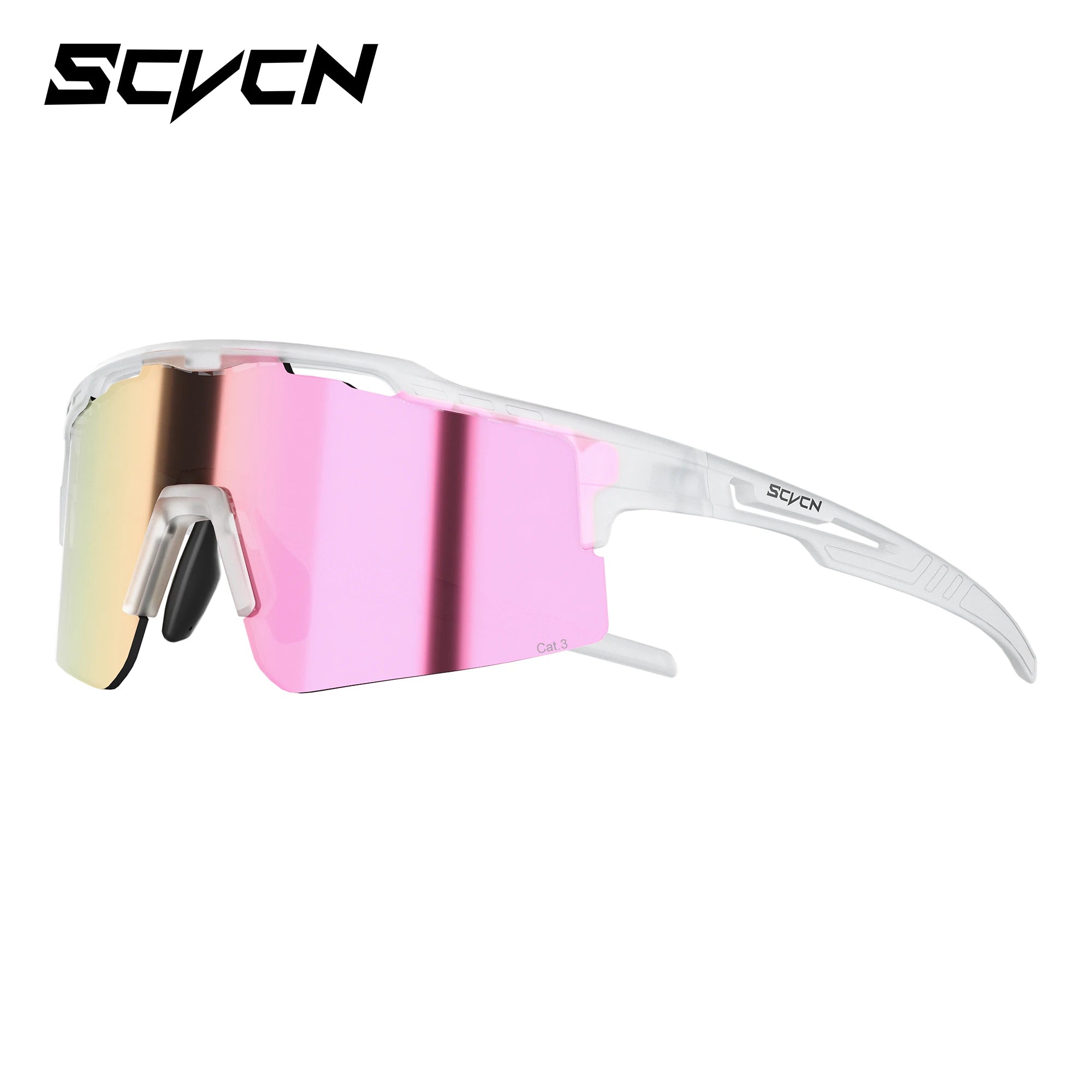 SCVCN Photochromic Cycling Glasses Women Sunglasses for Men Hiking Eyewear Sports MTB Mountain Goggles Bicycle Road Bike 2026