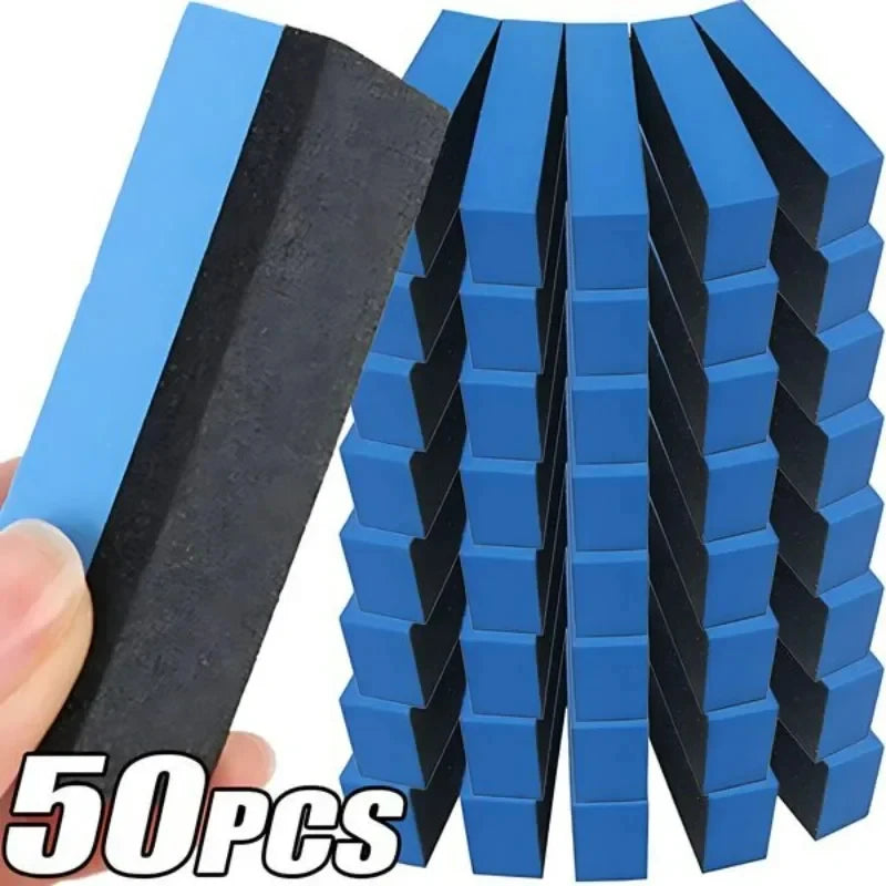 Car Ceramic Coating Sponge Applicator Glass Nano Wax Coat Sponge Wax Polishing Tire Brush Car Cleaning Tool Auto Accessories