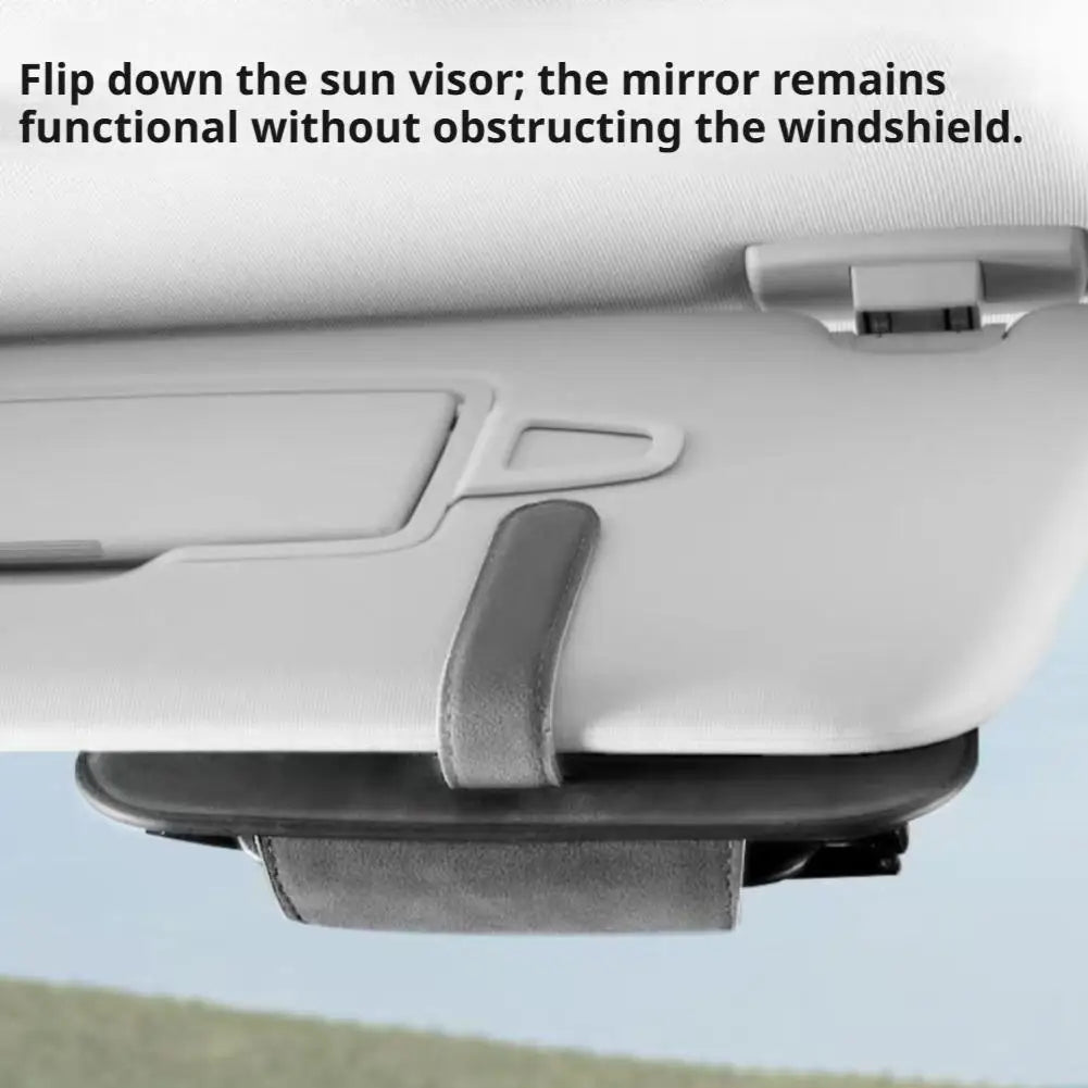 Car sunglasses case premium suede sunglasses frame wear-resistant sunglasses protective case universal automotive parts