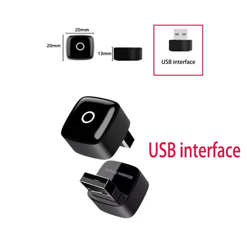Skilldrive 2026 Upgraded Wireless CarPlay Adapter Wireless Android Auto AI Smart Box Intelligent Systems for Wired CarPlay Car