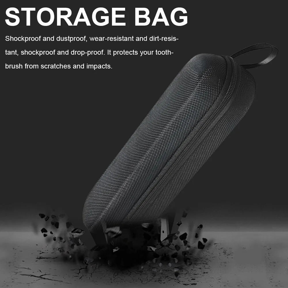 Travel Case Carrying Case Portable Storage Bag Replacement for Oral-B/Oral-B Pro Smartseries/IO Series/Philips Sonicare Electric