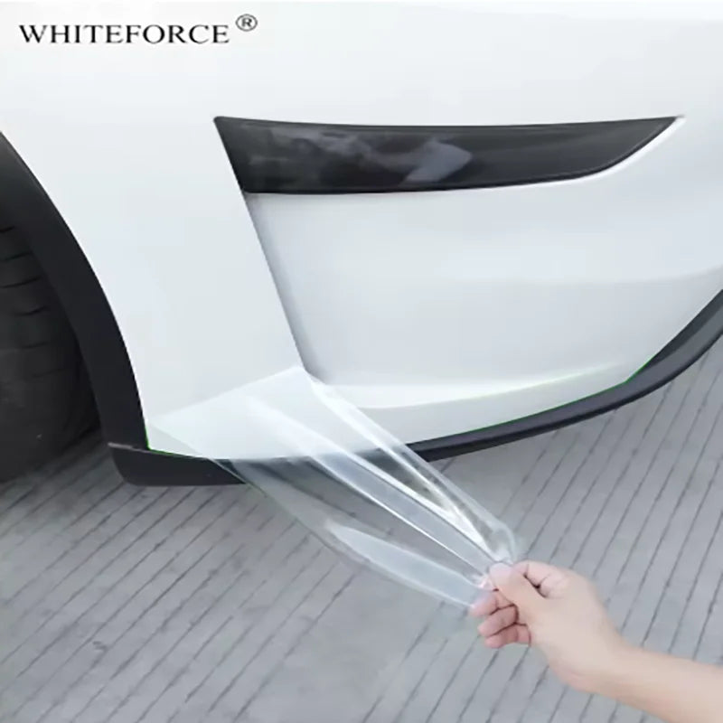 For Tesla Model Y Juniper 2025 Car Body Film Bumper Sides Corner TPU Protector Film Anti-Scratch Film Invisible Car Clothing