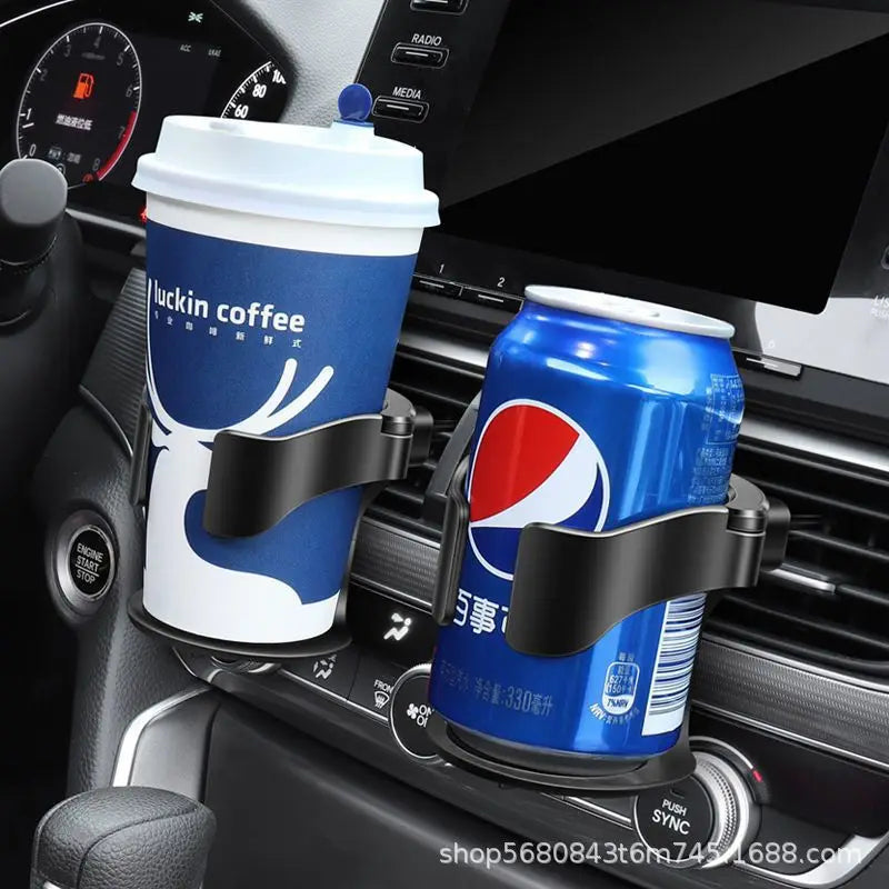 Car Cup Holder Air Vent Outlet Drink Coffee Bottle Holder Can Mounts Holders Beverage Ashtray Mount Stand Universal Accessories