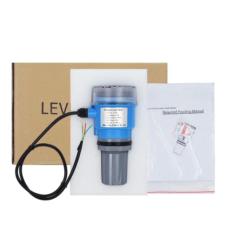Ultrasonic Level Meter 4-20mA RS485 out Integrated Split Sensor Level Meter Material Level Transmitter Water Level Controller