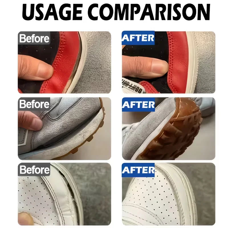 Multi-material Shoe Glue Durable Flexible Adhesive Fix Shoe Sole Decoration Universal Sneaker Leather Canvas Repair Glue
