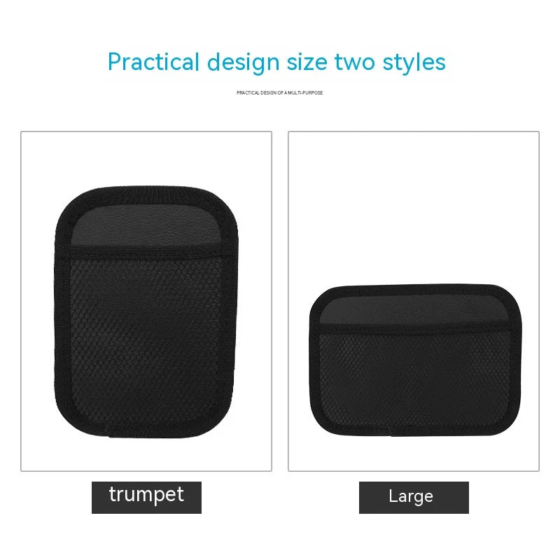 Car Organiser Storage Bag Adhesive Mesh Pocket Pocket Phone Holder Sundries Nets Interior Accessories 20*14CM 12*17CM Universal