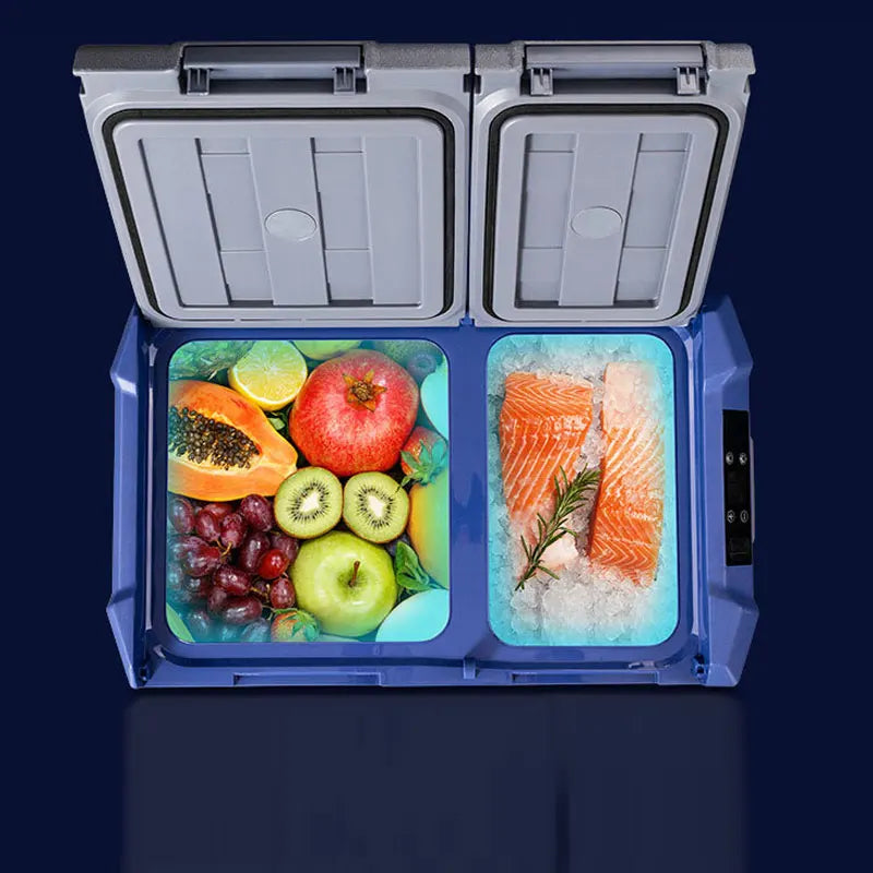 Cooler Box Compressor Car Fridge Freezer for Outdoor Portable Camping Refrigerator Freezers Cooler Box