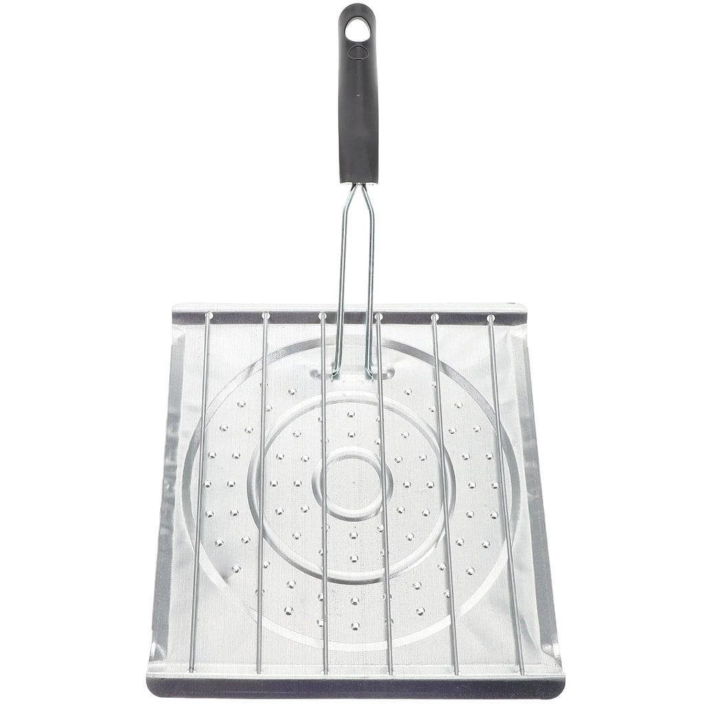 Grilling Table Tortilla Corn Toast Rack Fish Plastic Handle Camping Stove Toaster Silver Vegetables Arepa Toster