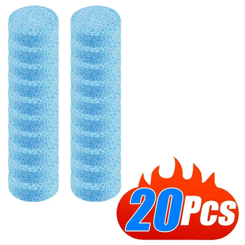 10/100Pcs Car Windshield Cleaner Car Effervescent Tablet Glass Water Solid Cleaner Windshield Spray Cleaner Car Wash Accessories