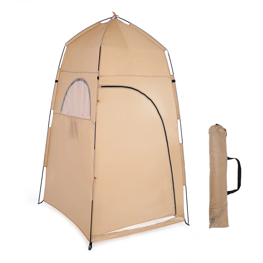 Portable Outdoor Shower Bath Changing Fitting Room Tent Shelter Camping Beach Privacy Toilet photography tent Camping Tent
