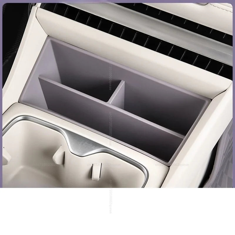 modified center console front storage box silicone compartment storage box car storage accessories For MG MG4 EV Urban 2026