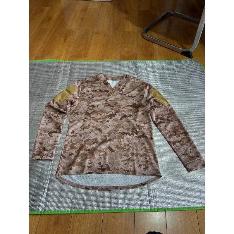 Velocity Style Rugby Shirt Quick Dry Tactical Long Sleeve T-Shirt CAG Love