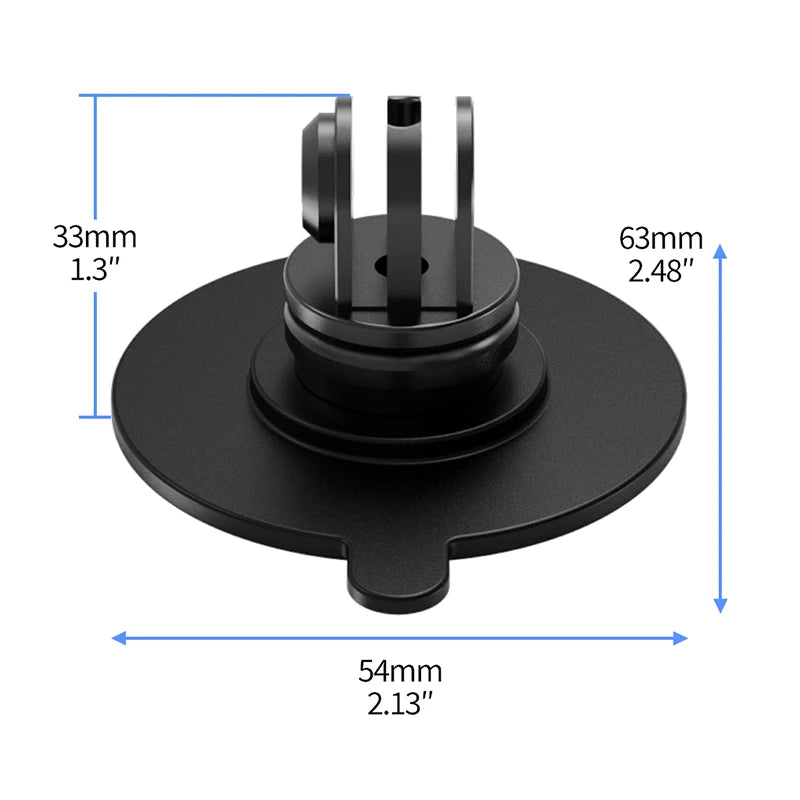 Strong Adhesive Sticker 1/4 Screw Mount Car Dashboard Adhesive Tape Phone Holder for Gopro Insta360 osmo 360 Action Stand Base