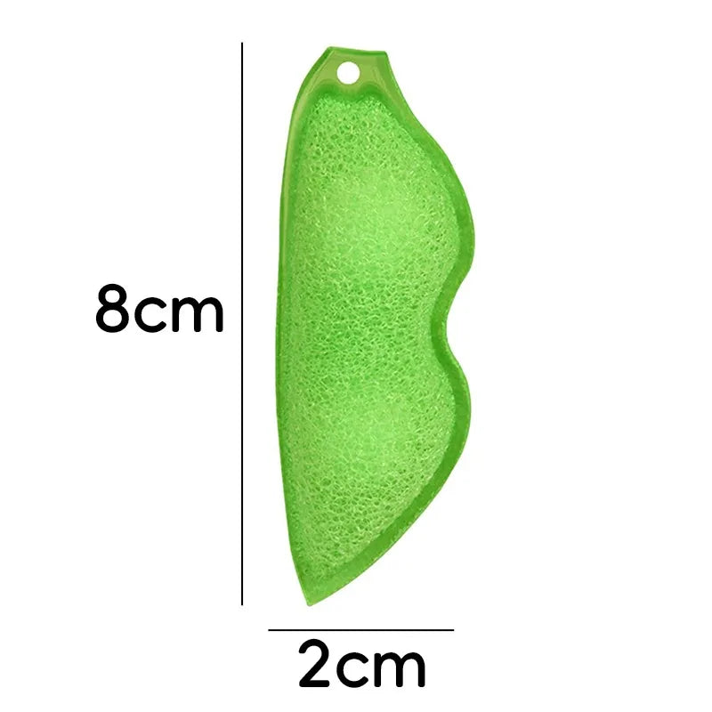 Magic Pea Cleaning Sponge Kitchen Cup Bottle Clean Brush Reuseable Coffee Tea Wine Drink Glass Bottles Cleaner Brushes Scrubber