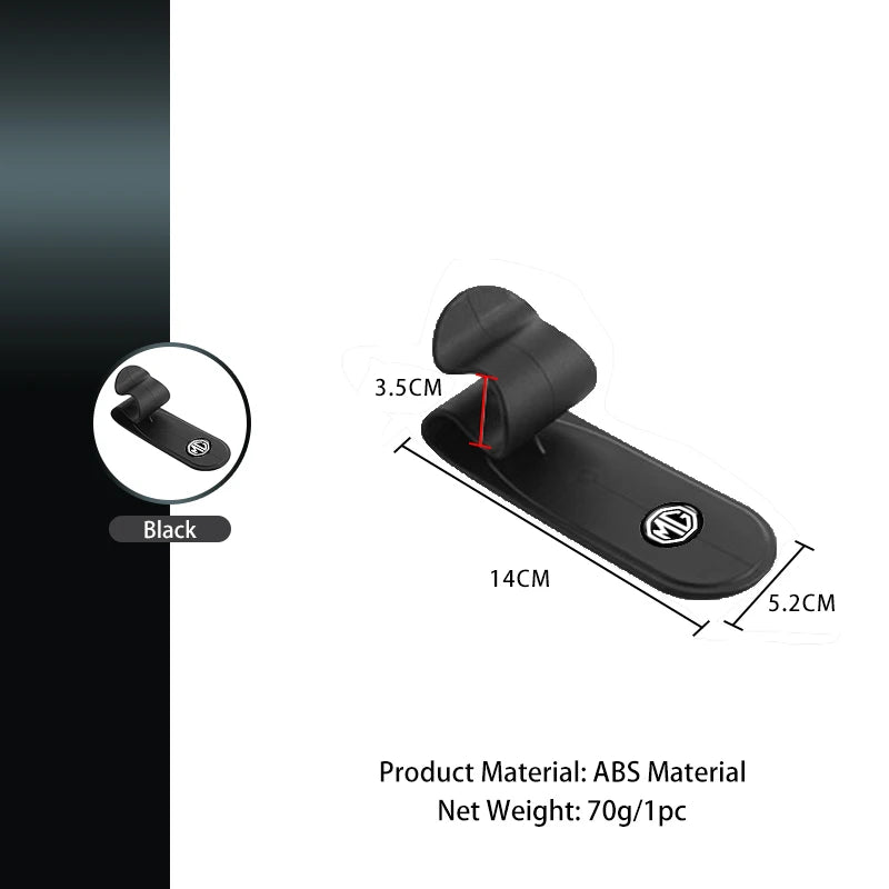 Car Umbrella Holder Fixing Bracket Car Trunk Fastener Clip Backpack Hanging Hook For Morris Garages MG 3 5 6 7 HS ZS GS TF GT ZR