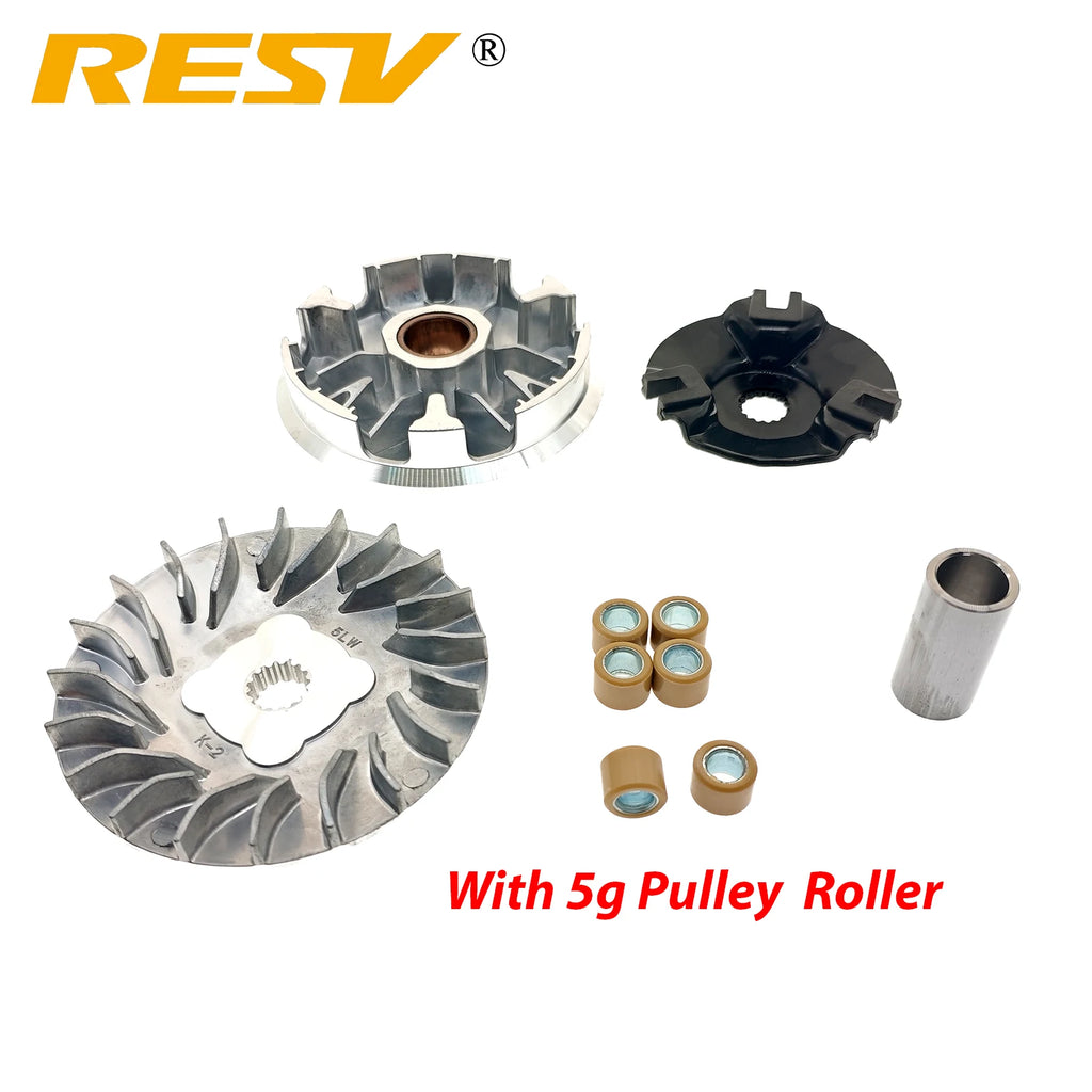 RESV for Yamaha ZY100 JOG100 RS100 RSZ100 BWS100 Variator Drive Face Pulley Assy. Modified Upgraded High Performance Racing