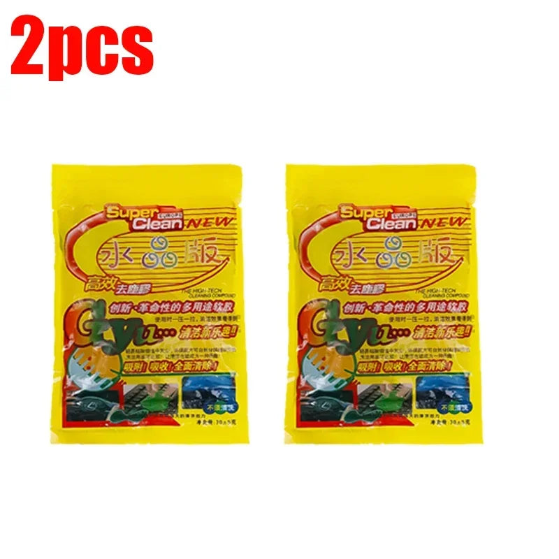 Car Cleaning Gel  Interior Detail Keyboard Electronics for Cleaning Gel Reusable Sticky Putty Air Vent & Dashboard Dust Removal