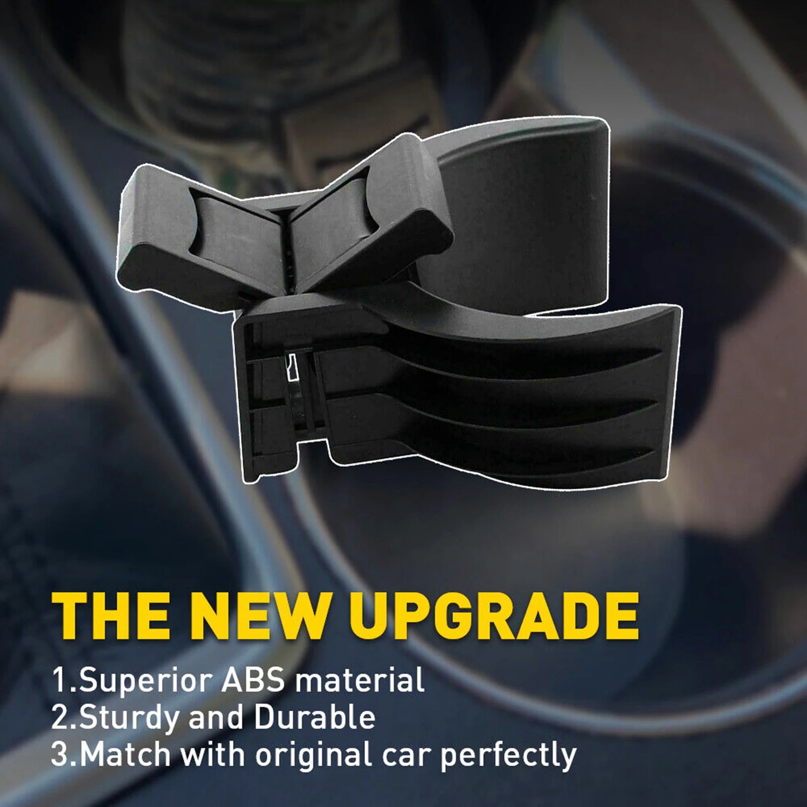 Car Center Console Cup Drink Holder Divider Insert For Toyota Highlander Kluger 2014 2015 2016 2017 2018 2019 Accessories Parts