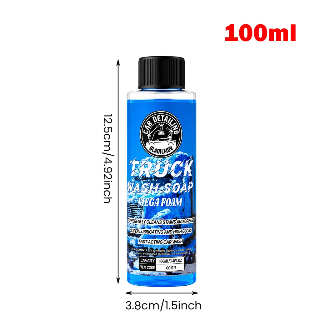 Truck Foam Car Wash Soap Super Concentrate with Hybrid Safely Lifting Dirt, Grime and Residues for an Exceptional Clean