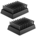 Steel BBQ Brush Grill and Scraper BBQ Cleaner Brush Perfect Tools - Rust Resistant Stainless Steel Barbecue Cleaner