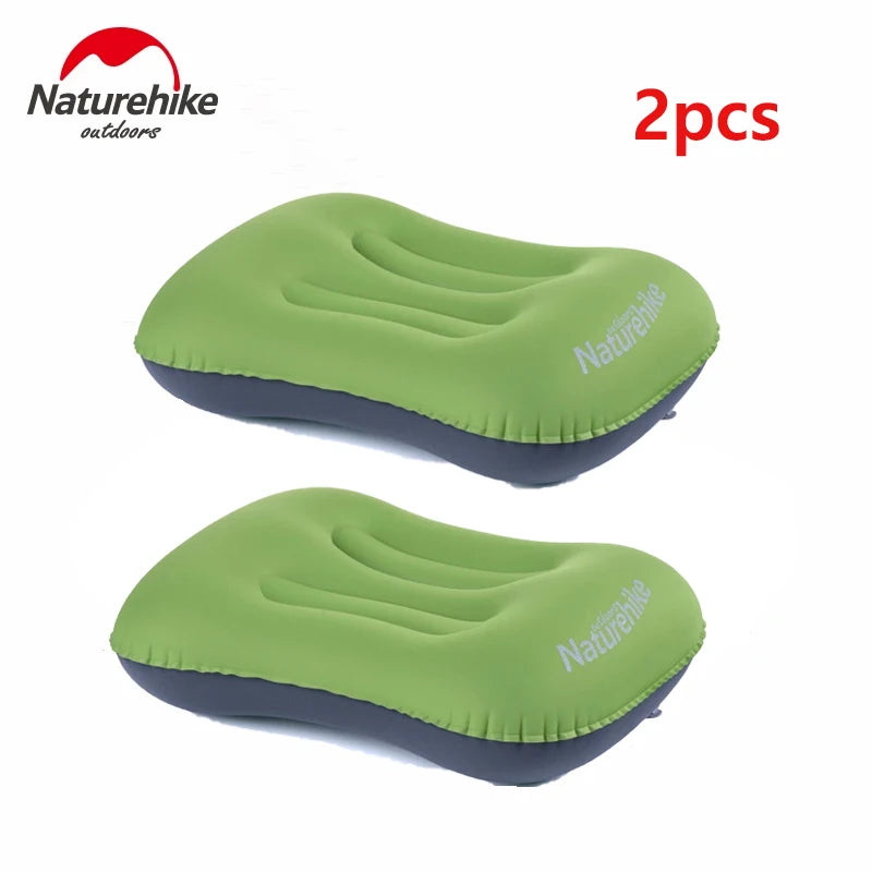 Naturehike Inflatable Pillows Ultralight Camping Pillow Portable Neck Inflatable Seat Travel Pillow Hiking Sleeping Air Pillow