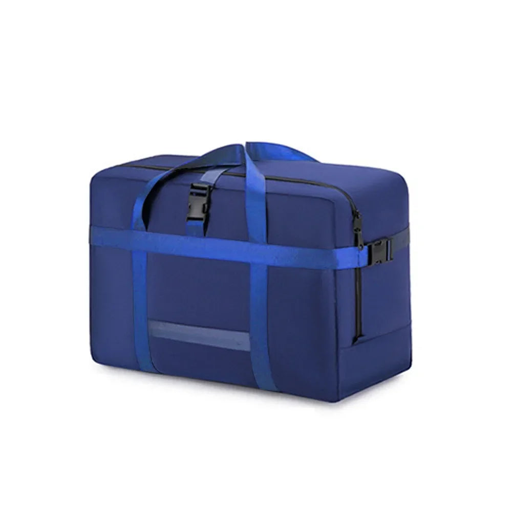 Large Capacity Travel Duffle Bag Waterproof Handheld Folding Travel Luggage Bag Oxford Business Trip Messenger Bag Travel