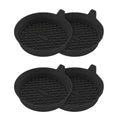 2PCS Silicone circular coaster, silicone anti slip and waterproof car coaster, car anti slip silicone coaster