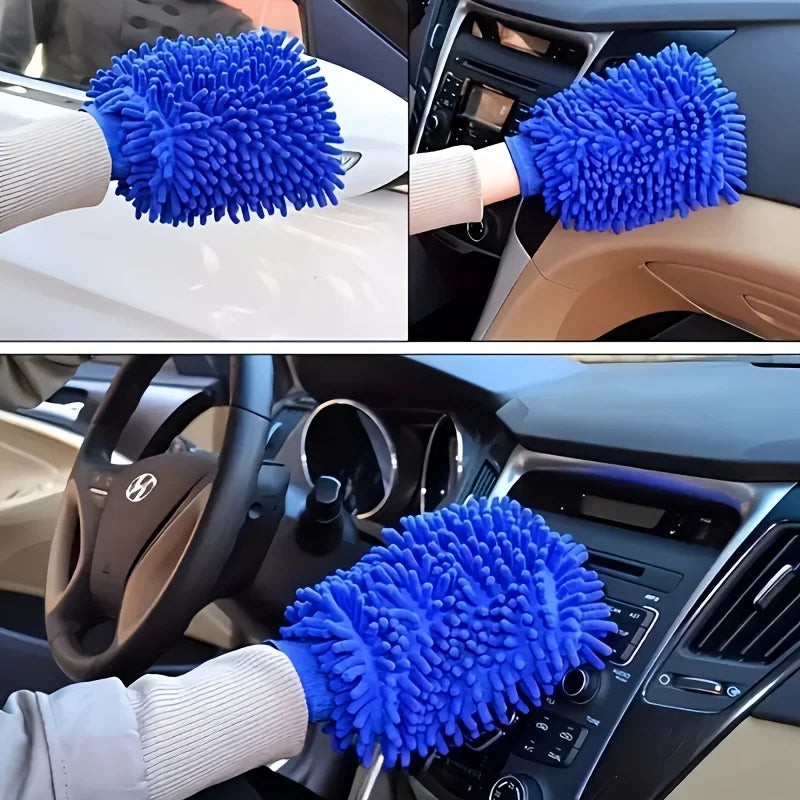 11Pcs Car Cleaning Tool Set Duster Pointed Hub Brush Long And Short Cleaning Brushes Suitable for Car Cleaning Tool
