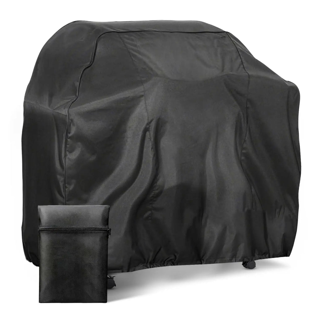 1Pcs BBQ Cover Outdoor Rain Protective Barbecue Cover BBQ Grill Barbeque Cover Anti-Dust Waterproof Weber Heavy Duty Charbroil