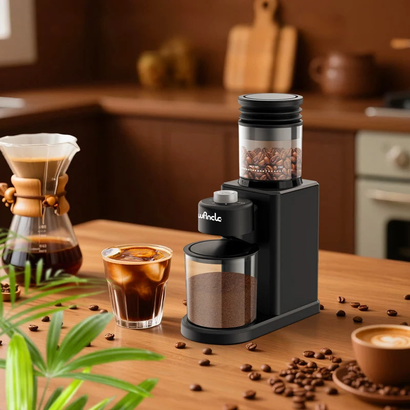 Coffee Bean Grinder Conical Burr Coffee Grinder Electric with 25 Adjustable Grind Settings for Espresso French Press 2-12 Cups