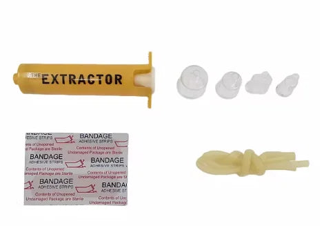 Camping Venom Extractor Snake Insect Bite First Aid Kit Outdoor Emergency Survival Rescue Venomous Bee Bite Vacuum Detox Pump